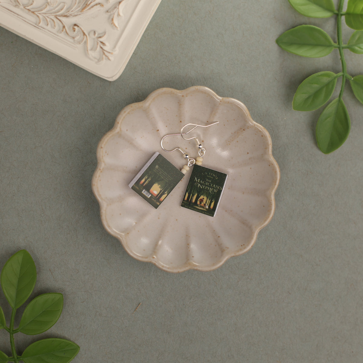 Titled Dangle Earrings - C.S. Lewis - The Magician’s Nephew