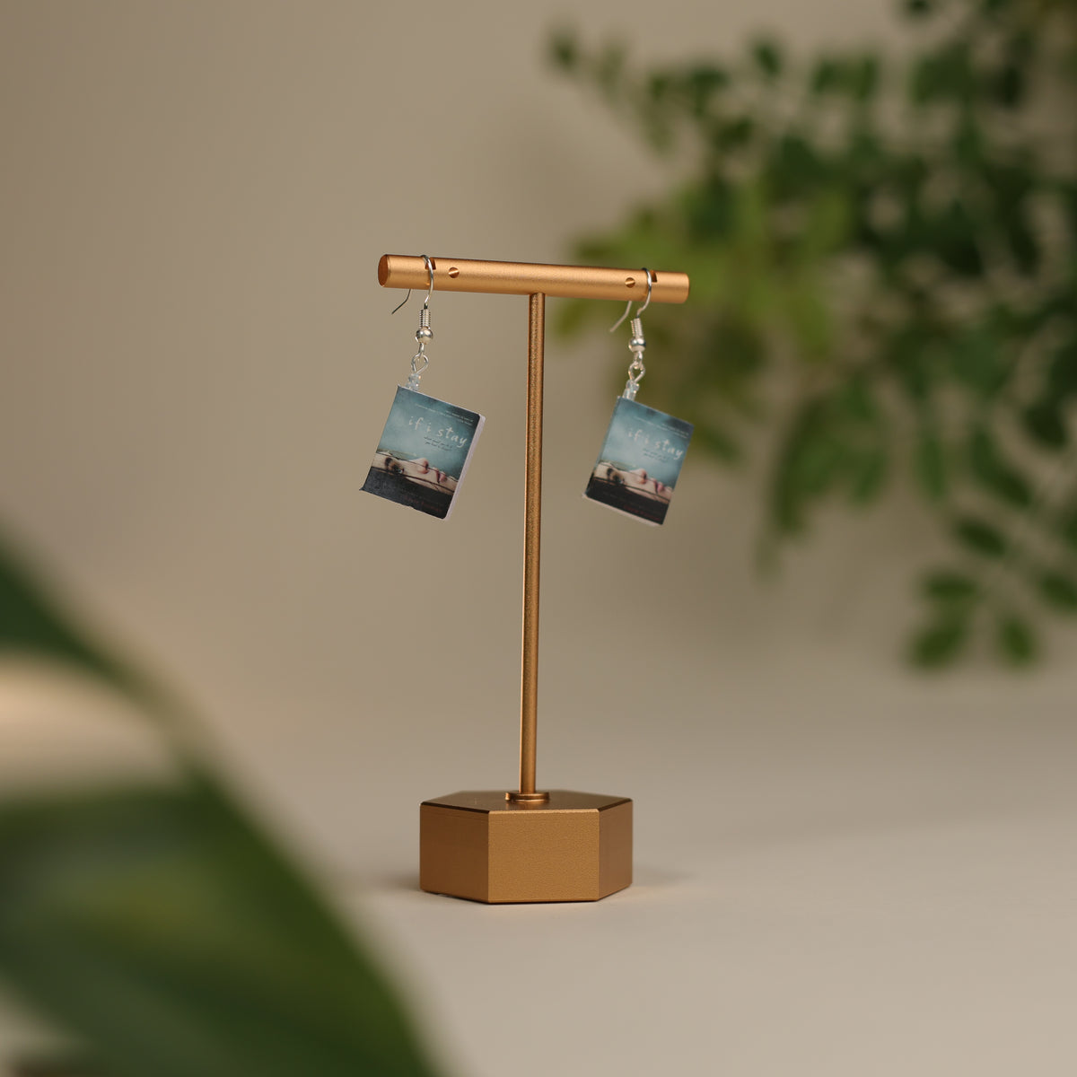 Titled Dangle Earrings - Gayle Forman - If I Stay