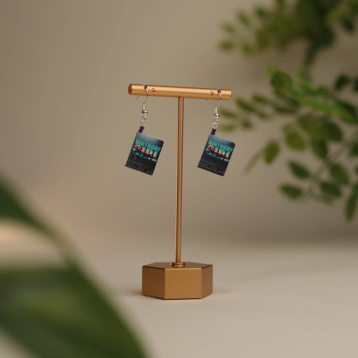 Titled Dangle Earrings - Penelope Douglas - Birthday Girl