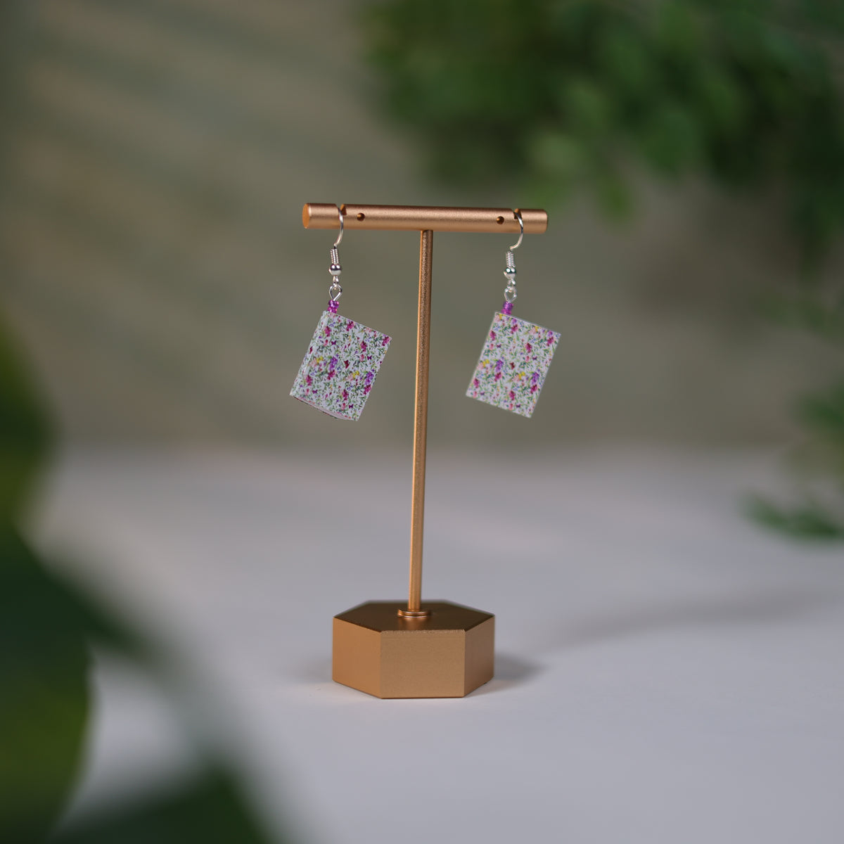 Floral Dangle Earrings - Wildflower