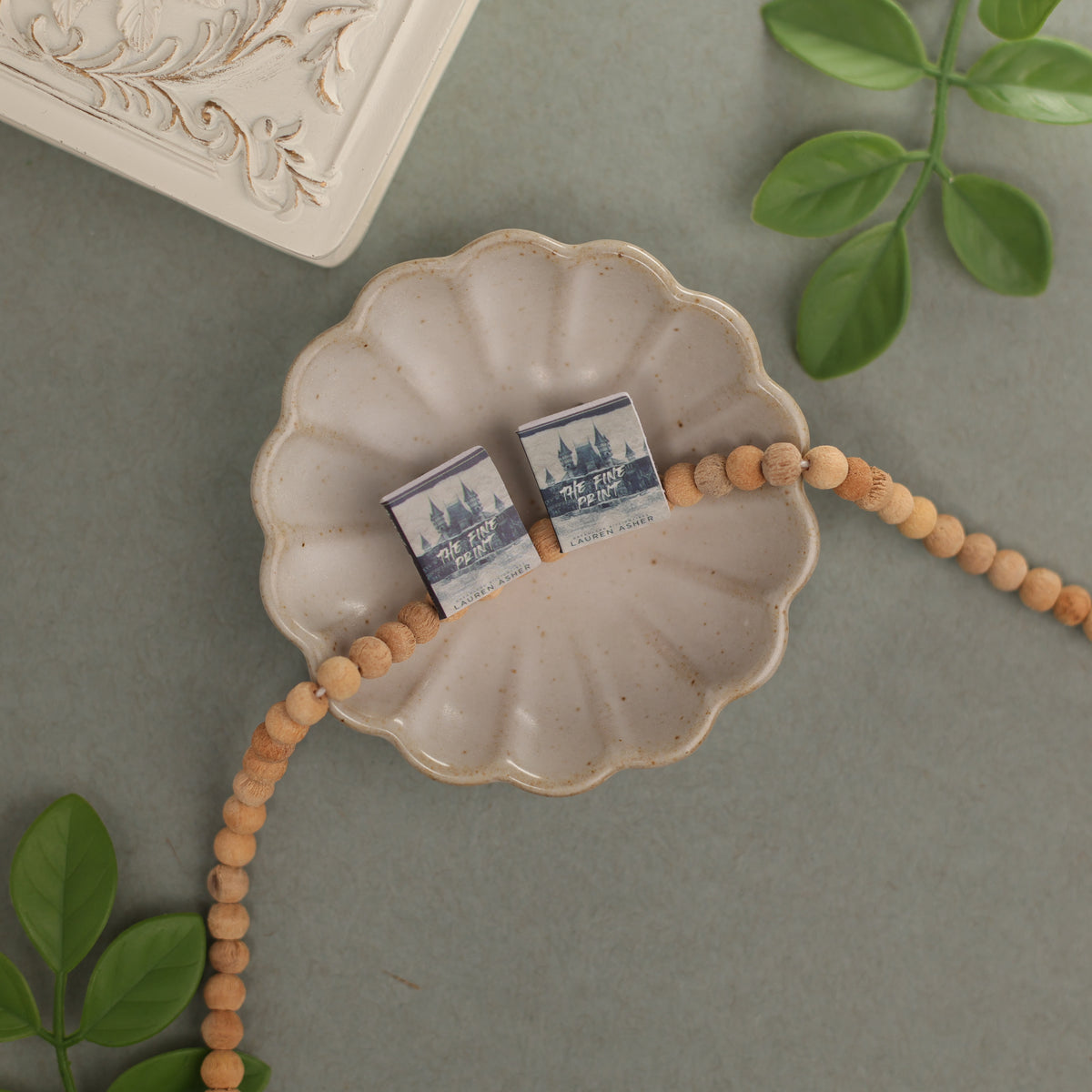 Titled Stud Earrings - Lauren Asher - The Fine Print