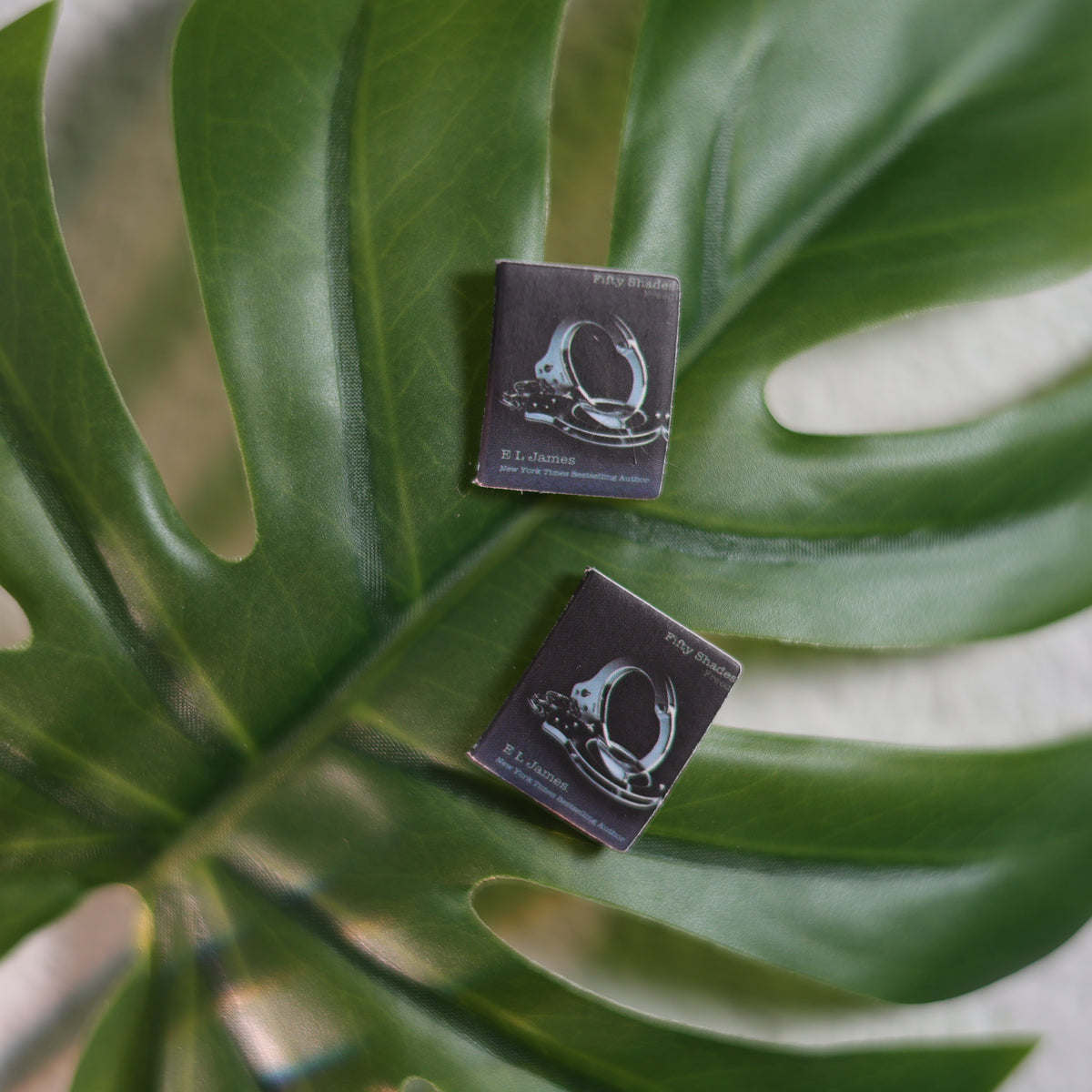 Titled Stud Earrings - E.L. James - Fifty Shades Freed