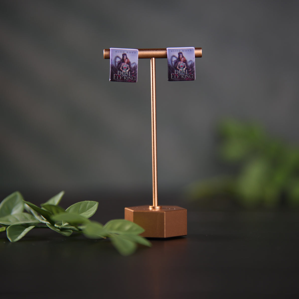 Titled Stud Earrings - Elise Kova - Deal with the Elf King