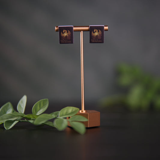 Titled Stud Earrings - George R.R. Martin - A Dance with Dragons