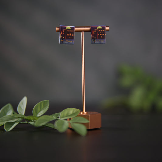 Titled Stud Earrings - Harriet Lane - Alys, Always