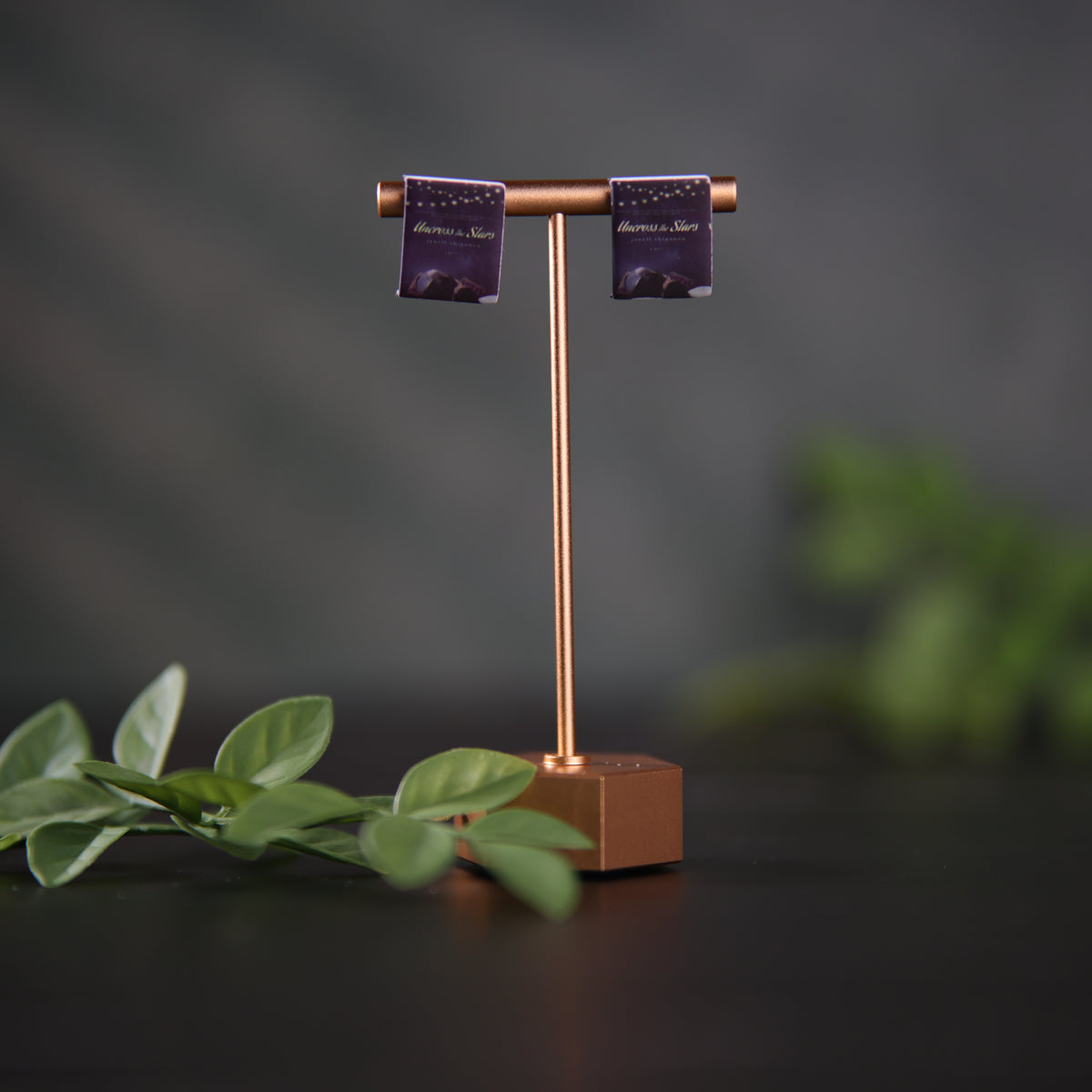 Titled Stud Earrings - Janell Rhiannon - Uncross the Stars