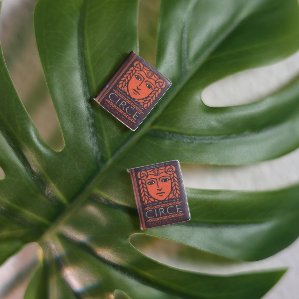 Titled Stud Earrings - Madeline Miller - Circe