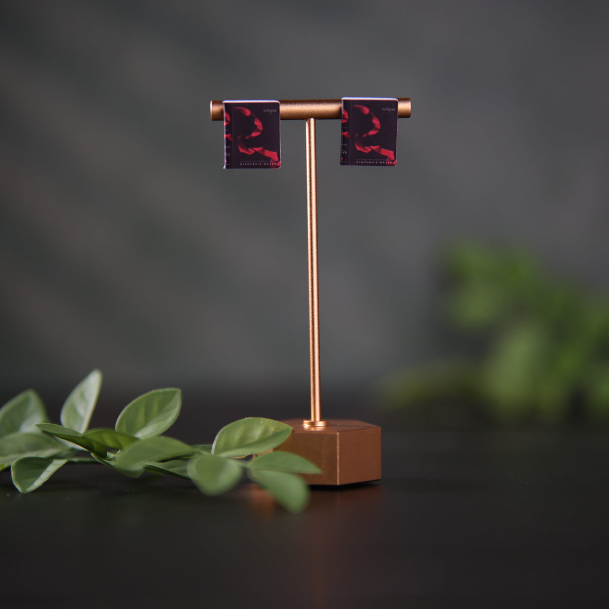 Titled Stud Earrings - Stephanie Meyer - Eclipse